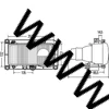 Kép 2/2 - Mercedes Unimog fényszóró
