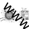 Kép 2/2 - 90 mm Performance LED távfényszóró
