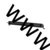 Kép 1/6 - Black Magic 2.0 LED távfényszóró 30" dupla soros hajlított