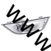 Kép 1/2 - Ford Mondeo IV. (BA7) első ködlámpa