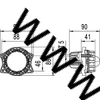 Kép 2/2 - 60 mm Modul 60 LED  tompított modul AGRO