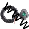Kép 2/3 - 55mm modulra szerelhető LED 24V