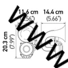 Kép 3/3 - Légkürt 120 W /400 HZ