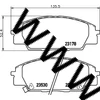 Kép 2/3 - Honda fékbetét készlet