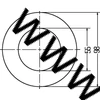 Kép 2/2 - 55 mm modulra szerelhető LED