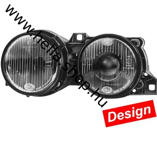 BMW 3 (E30) Black Hella DESIGN fényszóró szett