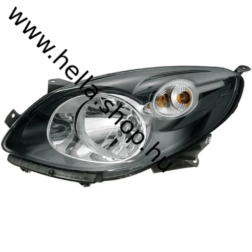 Renault Twingo II. halogén fényszóró Black BAL