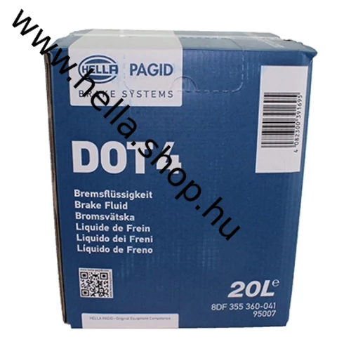 DOT 4 fékfolyadék20 liter