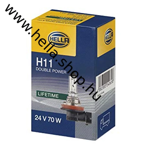 H11 izzó 24V Double Power