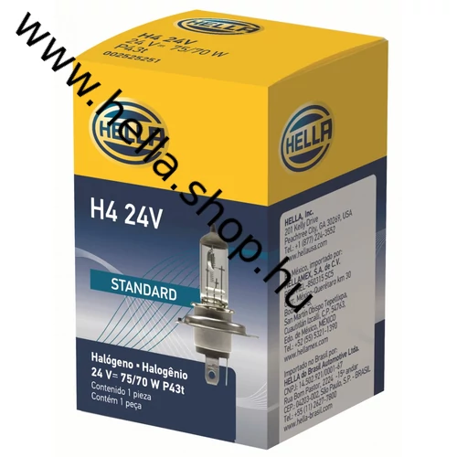 H4 izzó 24V