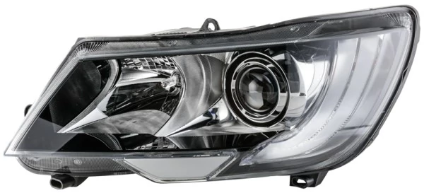 Skoda Superb II. halogén fényszóró