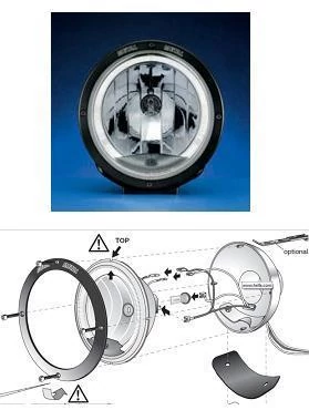 Luminator /Rallye 3003 CELIS távfényszóró betét