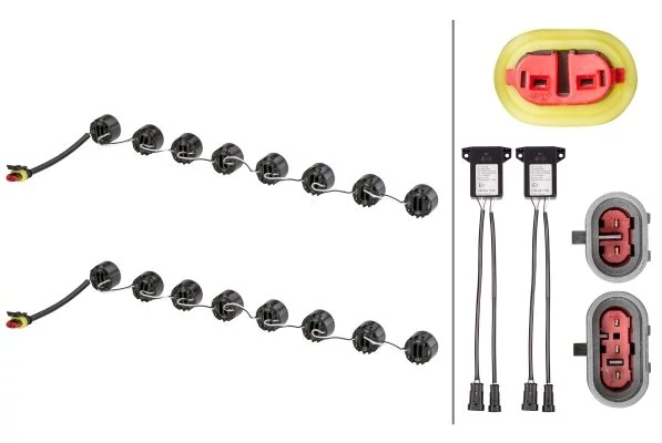 LEDayFlex 8 modulos nappali menetjelző/helyzetjelző szett