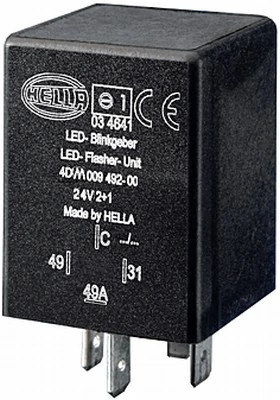 Irányjelző megszakító relé  24V LED