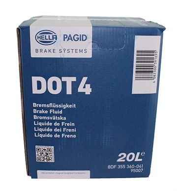 DOT 4 fékfolyadék20 liter