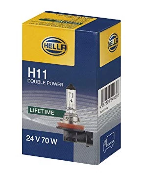 H11 izzó 24V Double Power