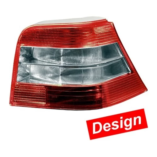 VW Golf IV. DESIGN hátsó lámpa szett /Red-Brilliant/